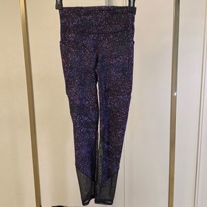 Size 2 Lululemon galaxy leggings